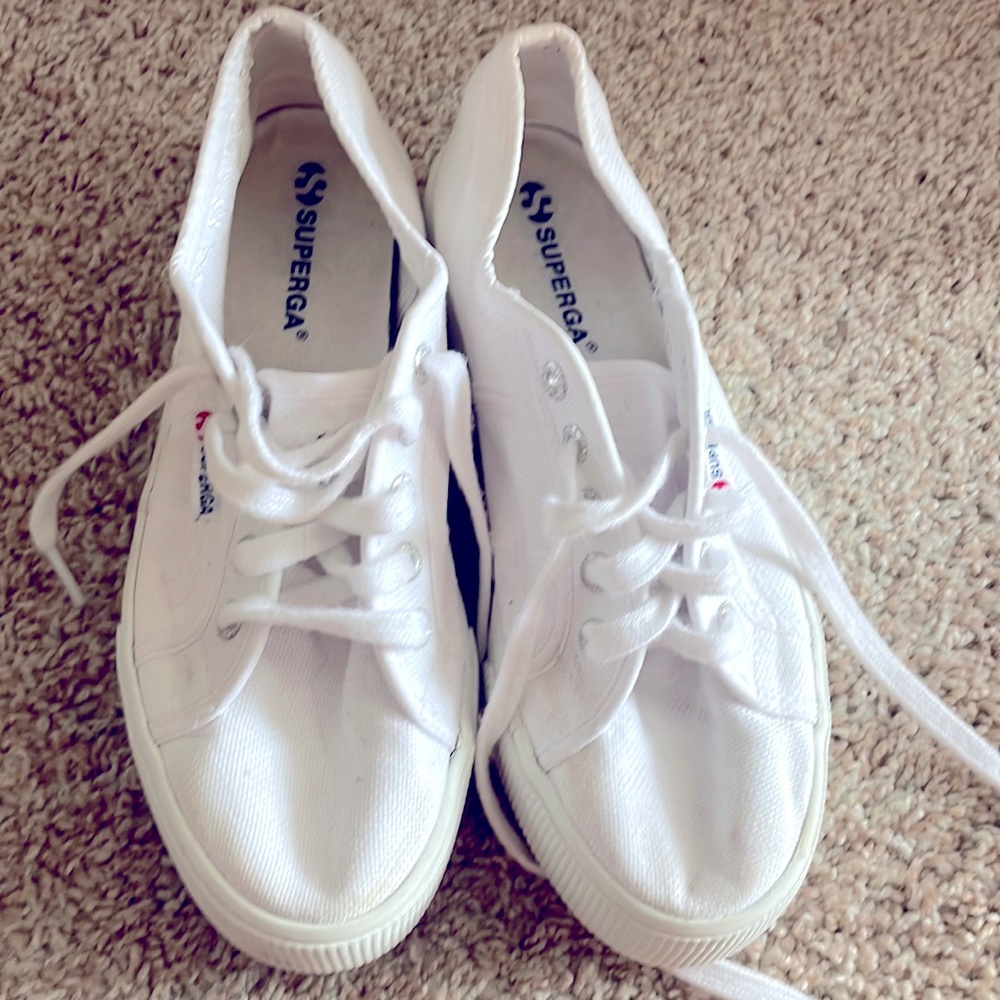 Platform superga sneakers